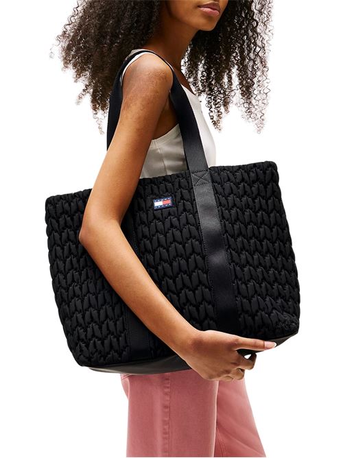 Borsa Tote nera Tommy Jeans Tommy Jeans | AW0AW17818BDS
